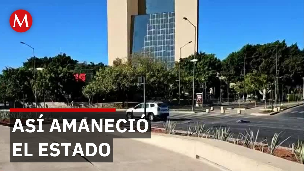 Reportan calma tensa tras disturbios violentos en Jalisco