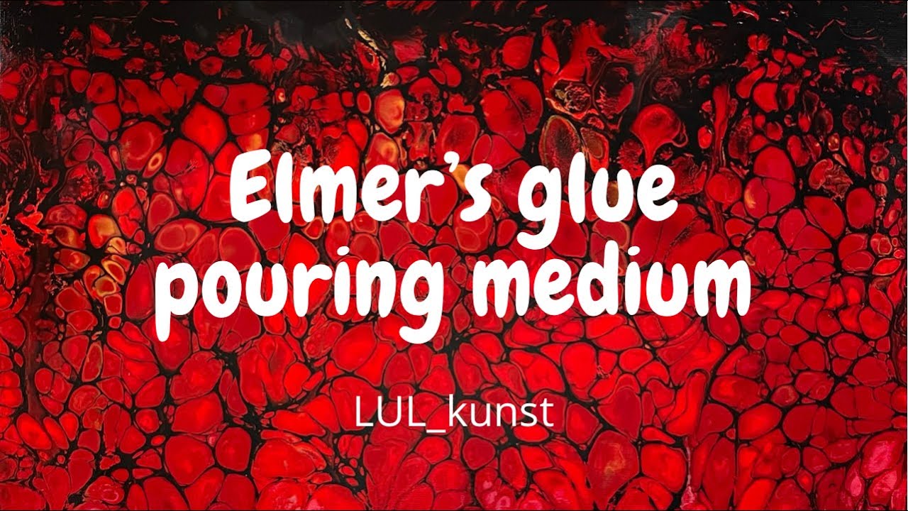 86 Elmer’s Glue all swipe / pouring medium / acrylic pouring YouTube