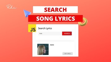 Lyric Search App using API with JavaScript