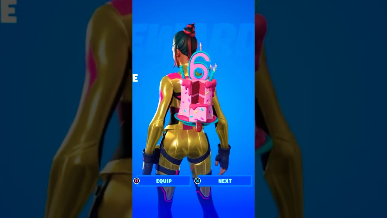 🎂Chapter 4 Season 4 Unlocking The Slice O’ Six Uncommon BackBling 🎂