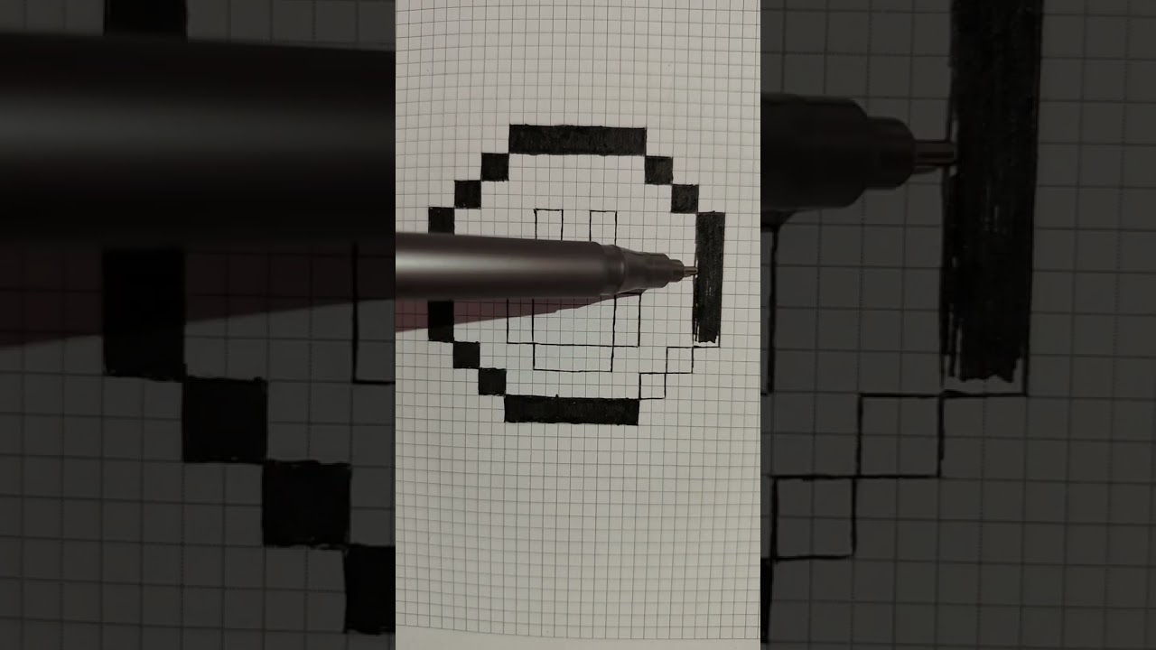 Pixel art ideas | how to draw a simple pixel art 