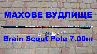 ВУДЛИЩЕ НА СИНЦЯ / Brain Scout Pole 7.00m / ОХОТА НА РИБАЛКУ