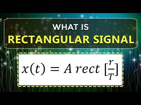 What is Rectangular Signal | Learn Signals and Systems | ECE | EEE | Engineering Concepts