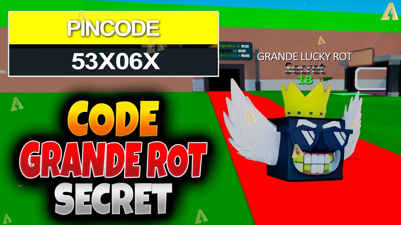 Code GRANDE LUCKY ROT SECRET Steal the Brainrot - YouTube