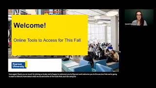 TMU 101: All About Online Services, Supports and Tools