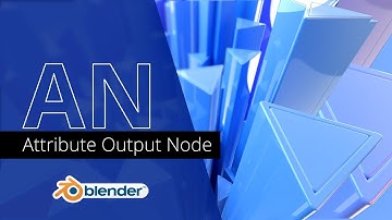 Blender Animation Nodes | Attribute Output Node