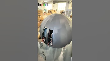 Stimulation, the evolution of an iron ball is the earth LED display #leddisplay  #sphere #led