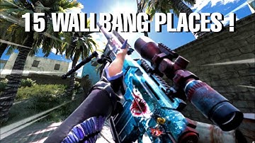 15 wallbang places in Crash ! COD mobile