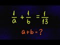 Can you solve this? | A Nice Math Olympiad Problem 