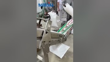 Samfull bag in bag vffs form fill seal packaging machine for rice salt sugar flour