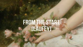 From the start~ sped up + lyrics [Laufey]