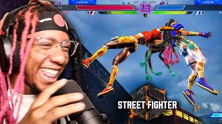 KIMBERLY WITH THE SUPLEX OF THE CENTURY IN STREET FIGHTER 6