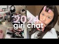 Grwm like we are on facetime  2024 goals skincare makeup routine kdramas