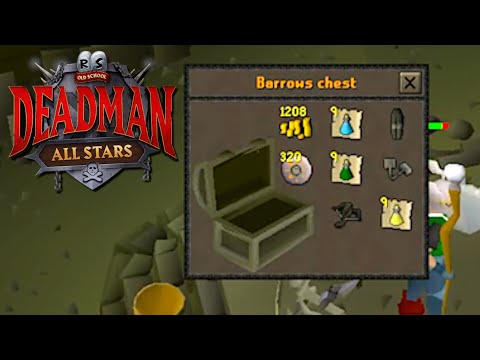 Printing Barrows Loot | Deadman Mode All Stars Day 2