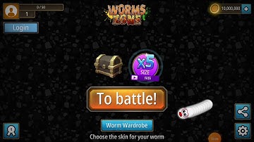 in worm zone game how to change   backgrownd and food