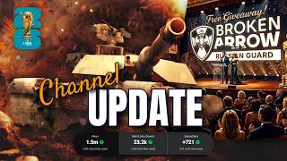 Channel Update, Interview, DLC Giveaway, Vulcan Beef and BIG News! // Broken Arrow Discussion