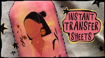 INSTANT Transfer Sheets - Tutorial & Review