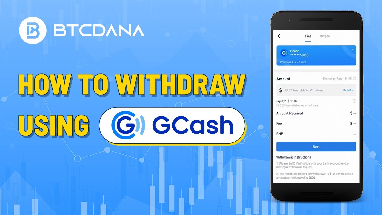 How to Withdraw via GCash - BtcDana Trading