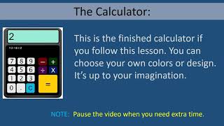 Kids computer coding. Lesson One: Making a calculator screenshot 5
