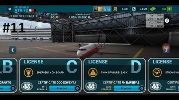 Airline Commander | ATR72 License C & D | EMERGENCY ON BOARD and TANKS FAILURE - BASIC