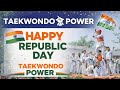 26 January Republic Day Special 🇮🇳 | Taekwondo Students Stage Performance 💪