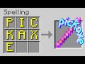 Minecraft, But You Can Spell Anything..