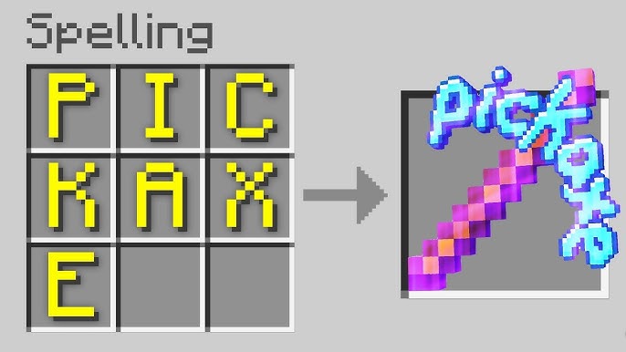 The Alphabet in Minecraft Marketplace