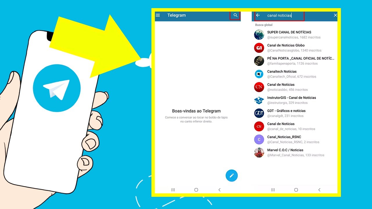 COMO ENCONTRAR OS MELHORS CANAIS DO TELEGRAM? COMO DIVULGAR MEU CANAL NO  TELEGRAM? VEJA O VÍDEO! 