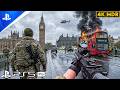 (PS5) London Under Attack | Realistic Immersive Graphics Gameplay [4K 60FPS] Call of Duty