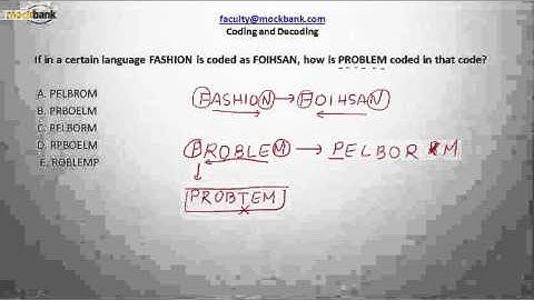 Coding and Decoding Test 3