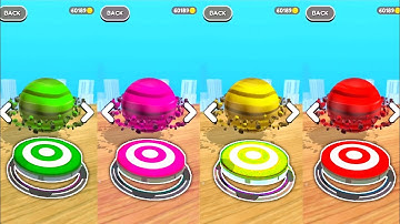 Going Balls New Update : Colors Reaction 4x Super Goal Ball Gameplay Android iOS (Part 18)