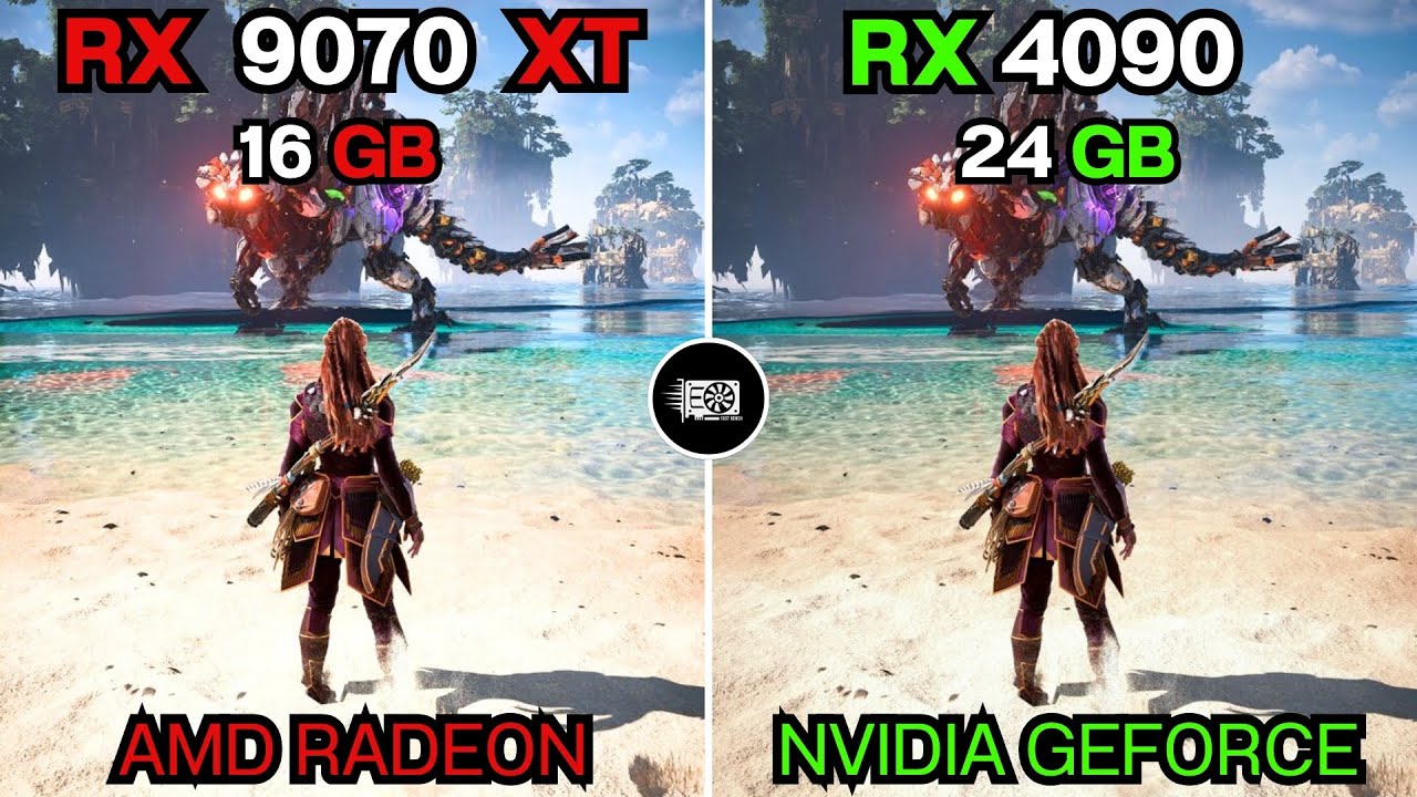 RX 9070 XT VS RTX 4090 + Ryzen 7 7800X3D | 20 Games Tested in