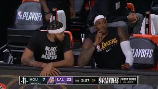 Los Angeles Lakers vs Houston Rockets - Full Highlights 1st Qtr - Game 5 | NBA Playoffs (9\/12\/2020)