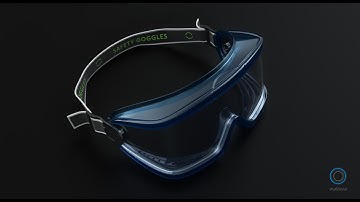 Modeling a Safety Goggles in Maya