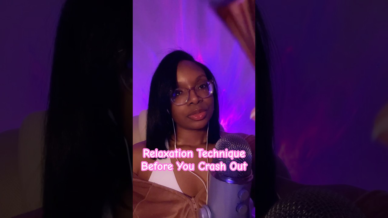 Watch this before you crash out #asmr #guidedmeditation #breathingexercises #mantra #calm #fyp