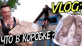 VLOG: ЧТО В КОРОБКЕ? / ЗАКОНЧИЛИ ФУНДАМЕНТ