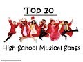 My Top 20 | High School Musical Songs