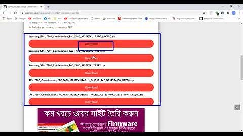Download Samsung SM-J720F Combination File | Firmware | Flash File