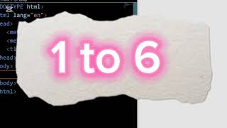 Épisode 02 : HTML FILE (paragraphe, heading, break, horizontal) tags 