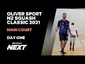 Day 1 Main Court | OLIVER SPORT NZ SQUASH CLASSIC