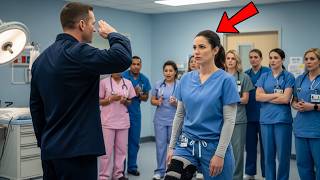 They Mocked the Limping Nurse — Then a SEAL Captain Saluted Her in Front of Everyone