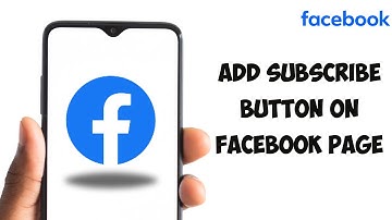 How To Add Subscribe Button On Facebook Page (EASY)