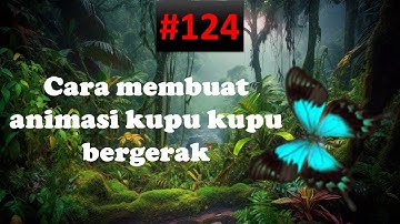 cara membuat animasi kupu kupu bergerak di powerpoint