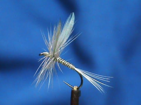 Beginner Fly Tying a Blue Quill with Jim Misiura - YouTube