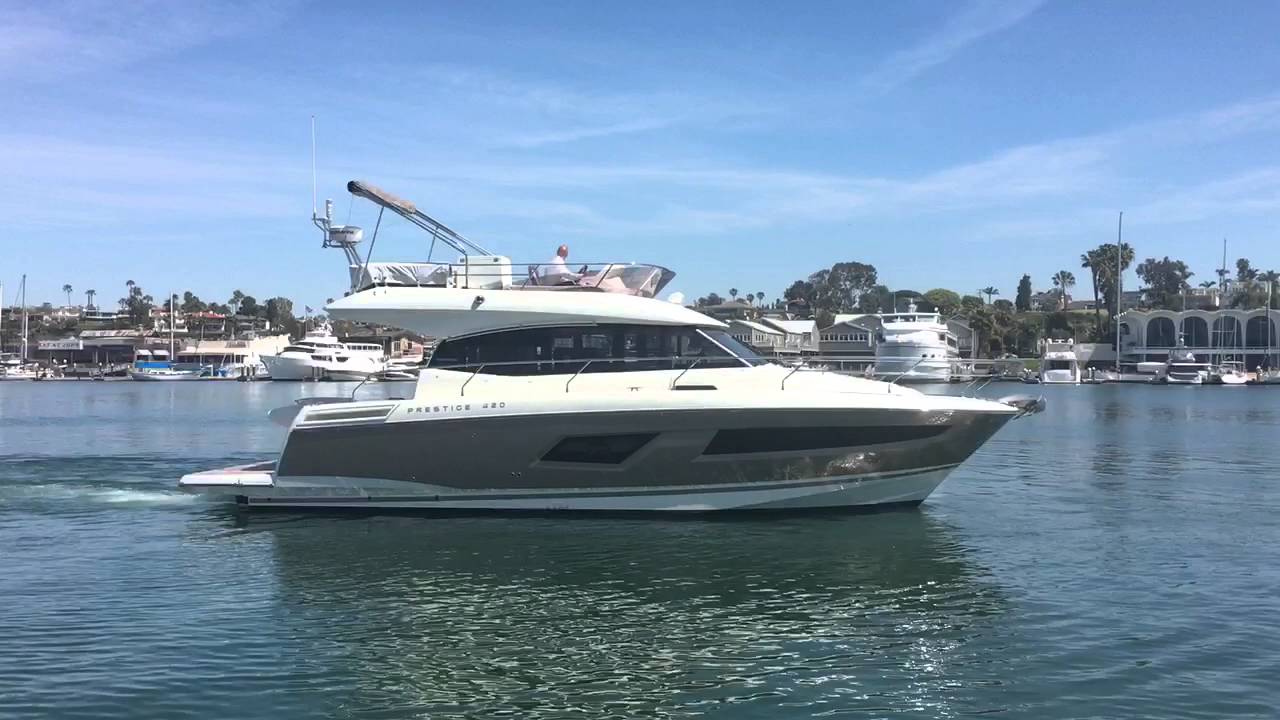 prestige yachts for sale newport beach