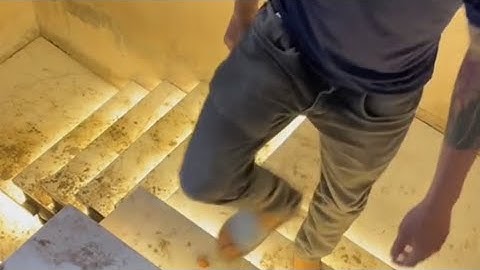 Thi công đèn led cầu thang thông minh Echipkool - KH Hoài Đức - HN