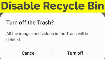 How to delete files photos and videos from Trash - empty Recycle bin in samsung phone