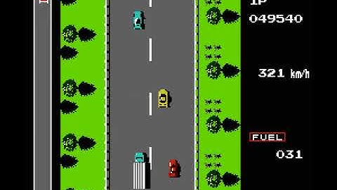 NES Longplay [762] Road Fighter