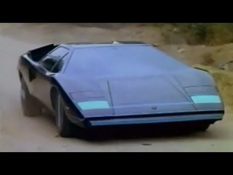 Countach LP400 in: 'Automan' (1983/1984)  (excerpts)