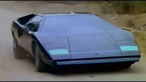 Countach LP400 in: 'Automan' (1983/1984)  (excerpts)